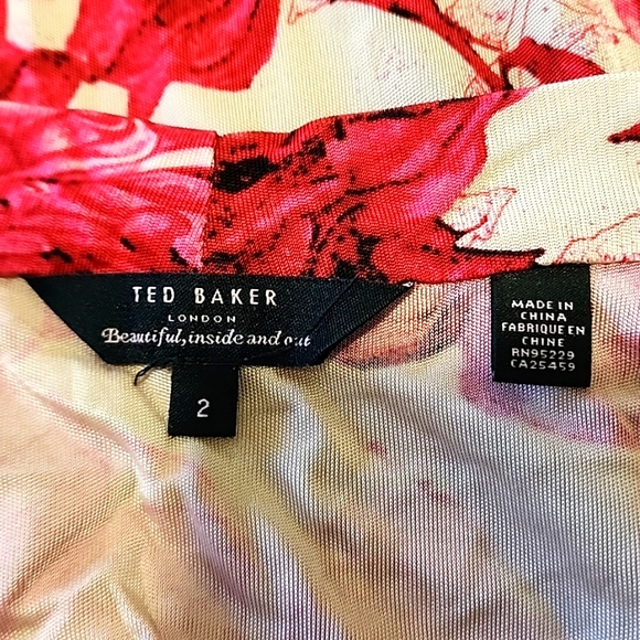 Ted Baker Ladies Top with cowl Neck size S /US 2 - Picture 3 of 5